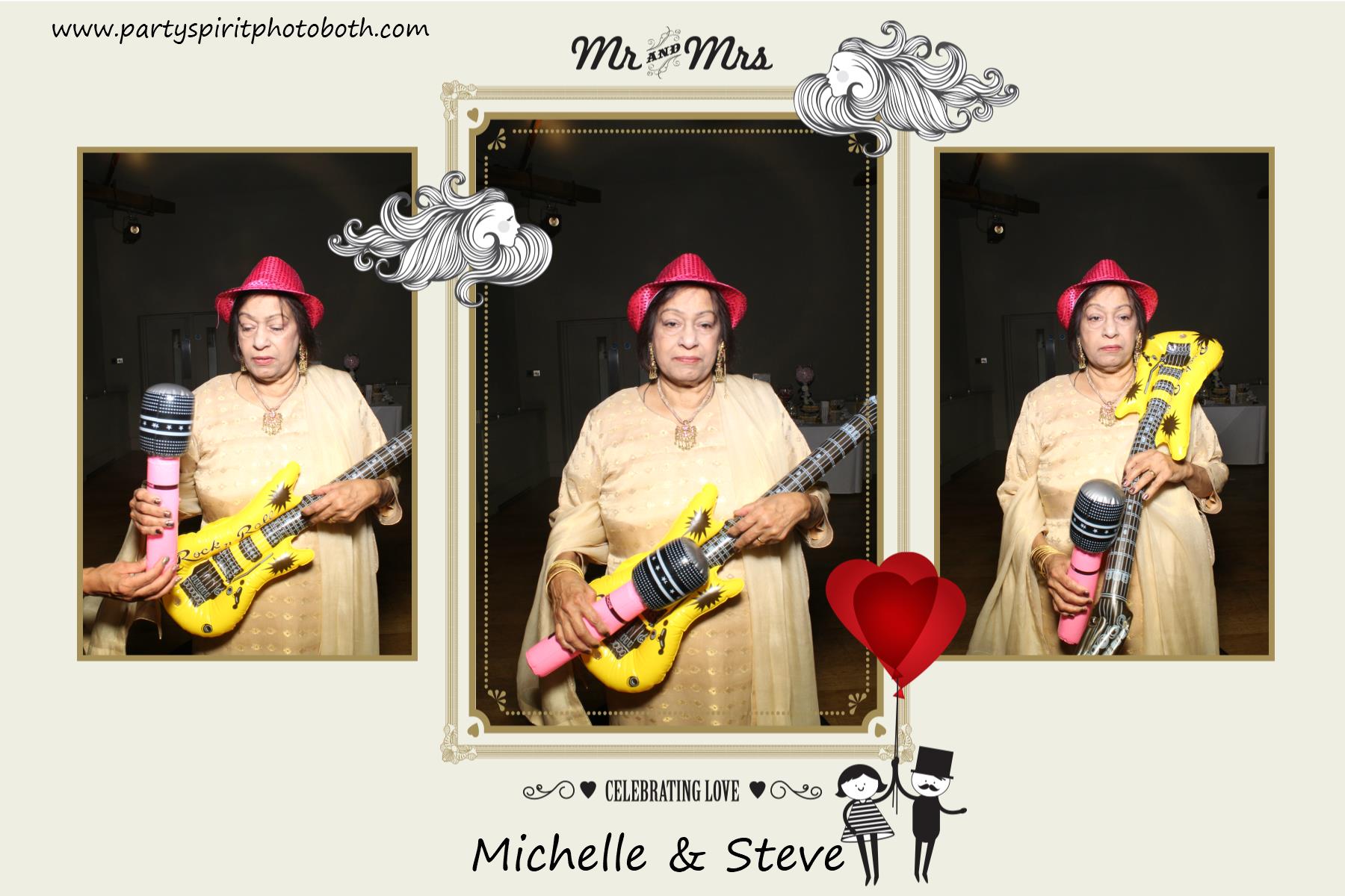 Michelle & Steve Wedding | View more photos from the event at gallery.partyspiritphotobooth.com/u/PartySpiritPhotoBooth/Michelle-Steve-Wedding